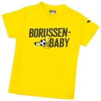bvb minicats graphic t shirt yellow infants yellow