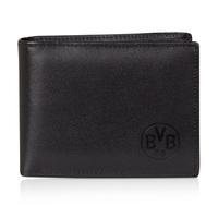 bvb leather wallet with inside print