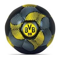 BVB Carbon Pattern Football - Black/Yellow - Size 1