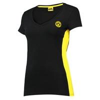 BVB Side Panel T-Shirt - Black/Yellow - Womens