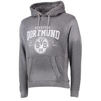 bvb dortmund hoodie grey