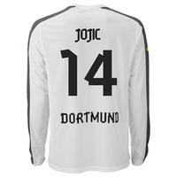 BVB Third Shirt 2013/15 - Long Sleeve with Jojic 14 printing