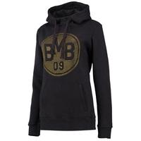 bvb rhinestone hoodie black womens