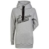 BVB Extra Long Hoodie - Charcoal - Womens