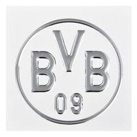 bvb car sticker silver