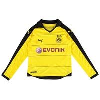 BVB Home Shirt 2015/16 - Long Sleeve - Kids Yellow