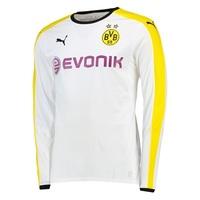 bvb third shirt 201516 long sleeve kids white