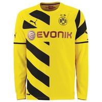 BVB Home Shirt 2014/15 - Long Sleeve - Kids Yellow