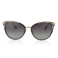 BVLGARI Serpenti Cat Eye Metal Sunglasses