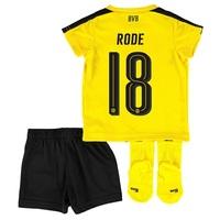 bvb home baby kit 2016 17 with rode 18 printing yellowblack