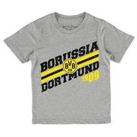 BVB Borussia Dortmund T-Shirt - Grey - Junior, Grey