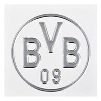 bvb car sticker silver silver