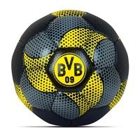 BVB Carbon Pattern Football - Black/Yellow - Size 1, Black