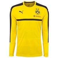 bvb training jersey long sleeve yellow yellow