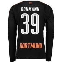 BVB Home Goalkeeper Shirt 2017/18 with Bonmann 39 printing, Yellow/Black