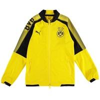 bvb training stadium jacket yellow kids yellow