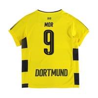 BVB Home Shirt 2017-18 - Kids with Sahin 8 printing, Yellow/Black