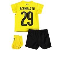 BVB Home Babykit 2017-18 with Schmelzer 29 printing, Yellow/Black