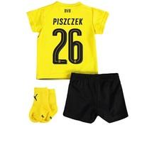 BVB Home Babykit 2017-18 with Piszczek 26 printing, Yellow/Black