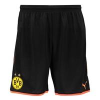 bvb home goalkeeper short 201718 yellowblack