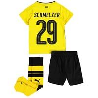 BVB Home Minikit 2017-18 with Schmelzer 29 printing, Yellow/Black