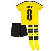 bvb home mini kit 2016 17 with sahin 8 printing yellowblack