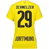 bvb home shirt 2017 18 womens with schmelzer 29 printing yellowblack