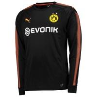 bvb home goalkeeper shirt 201718 yellowblack