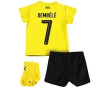 BVB Home Babykit 2017-18 with Dembélé 7 printing, Yellow/Black