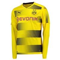 bvb home shirt 2017 18 long sleeve yellowblack