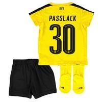 BVB Home Baby Kit 2016-17 with Passlack 30 printing, Yellow/Black