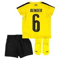 bvb home baby kit 2016 17 with bender 6 printing yellowblack