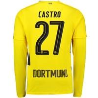 BVB Home Shirt 2017-18 - Long Sl...