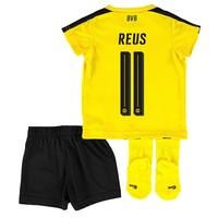 BVB Home Baby Kit 2016-17 with Reus 11 printing, Yellow/Black