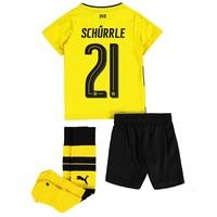 bvb home minikit 2017 18 with schrrle 21 printing yellowblack