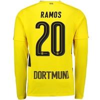 BVB Home Shirt 2017-18 - Long Sl...