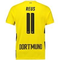 BVB Home Shirt 2017-18 with Reus 11 printing, Yellow/Black