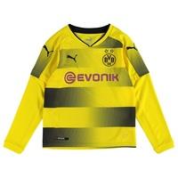 BVB Home Shirt 2017-18 - Kids - Long Sleeve, Yellow/Black