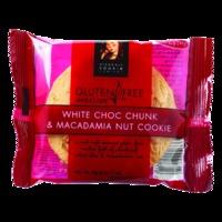 byron bay white choc chunk macadamia nut cookie 60g white