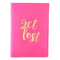 by loulou passport holders neon pink