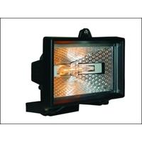 byron hl120 halogen floodlight black 120w