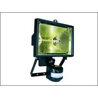 byron es400 halogen floodlight with motion detector black 400w