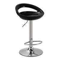 Byron High Gloss Bar Stool Black