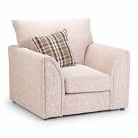 Byron Fabric Armchair Beige