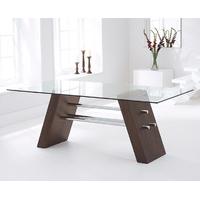 Byron 200cm Glass Dining Table