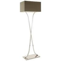 byton nickel floor lamp with shade