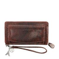 By LouLou-Wallets - SLB Perfect Python - Brown
