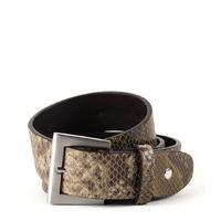 by loulou belts belt perfect python taupe