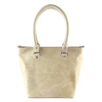 by loulou handbags small shopper anaconda taupe