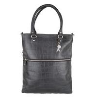 By LouLou-Handbags - Bag Vintage Croco - Black